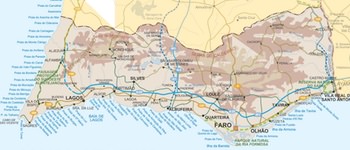 Maps of the Algarve